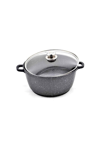 Каструля 4,2л мармурове покриття, скляна кришка BN-307 Benson (368766558)