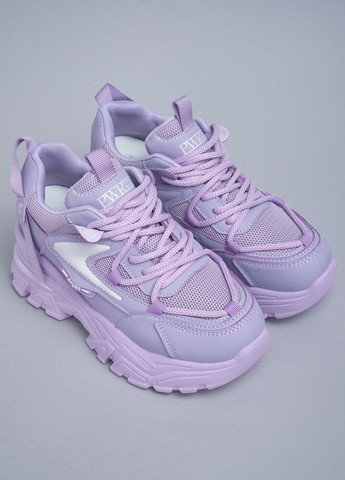 Фиолетовые демисезонные кроссовки женские 343253 Power