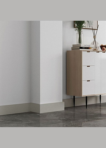 Плинтус виниловый самоклеящийся глянцевый 5000*100*2мм (D) SW-00002121 No Brand (328578394)