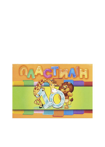 Пластилін, 10 кольорів колір різнокольоровий ЦБ-00281028 Тетрада (339402289)