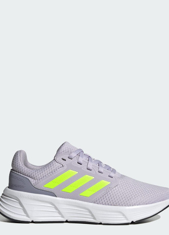 Фіолетові всесезонні кросівки для бігу galaxy 6 adidas