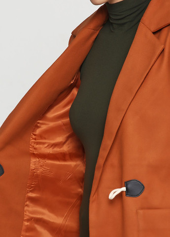 Терракотовое демисезонное Пальто Missguided
