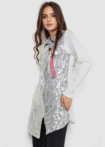 Сіра святковий сукня на блискавці в комплекті з лонгслівом Ager