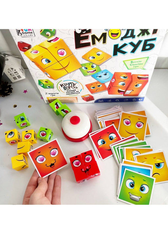 Настільна гра “Емоджі куб” Fun Game (300579938)