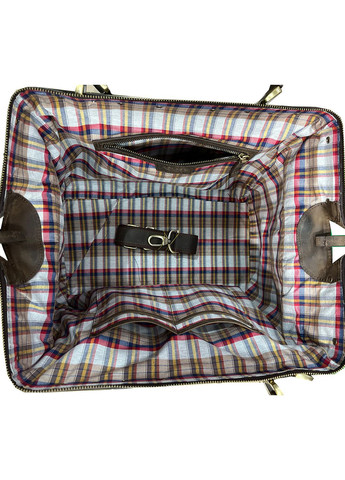 Сумка саквояж дорожня ручна поклажа з натуральної шкіри вінтажна коричнева Karya (336377790)