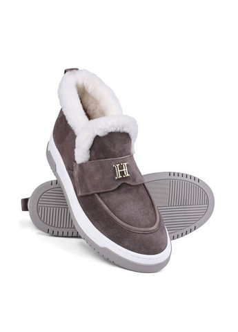 Зимние женские ботинки filipa fw2521 бежевый замша Helena Soretti