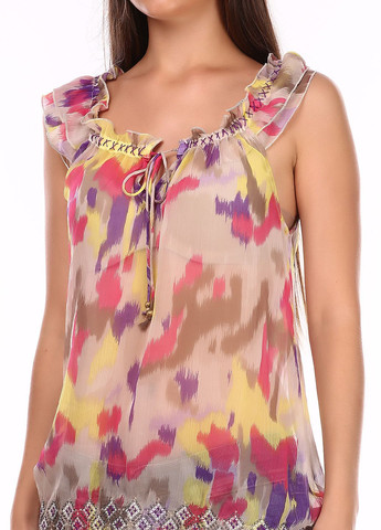 Бежева блуза бежевий Pepe Jeans