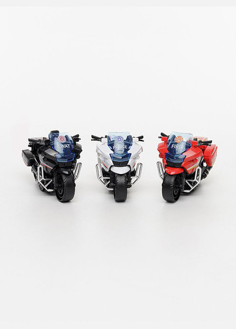Игрушка – металлический мотоцикл цвет разноцветный ЦБ-00226006 АВТОПРОМ (282743793)