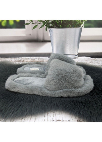 Серые тапочки домашние Fashion