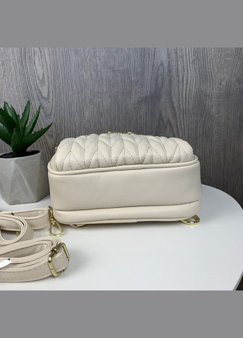 Женский мини рюкзак сумка 2 в 1 Черный No Brand (301083104)