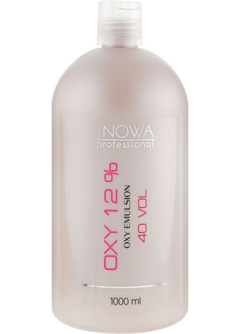 Окислительная эмульсия, 12% OXY 12% (40 vol) 1000ml (433593-121043) jNOWA Professional (368648866)