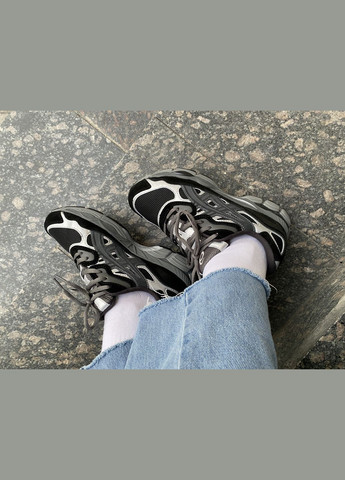 Чорні Осінні кросівки чоловічі і жіночі asics gel-nyc black | асікс гель-нюк чорні No Brand