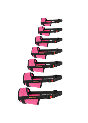 Намордник для собак Mesh Дышащий Регулируемый 3D сетка Barksi (370549504)