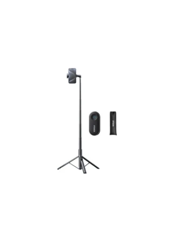 Монопод для селфи трипод RZP001-AB226 Integrated selfie stick Black (6942063221487) Rtako (398969769)