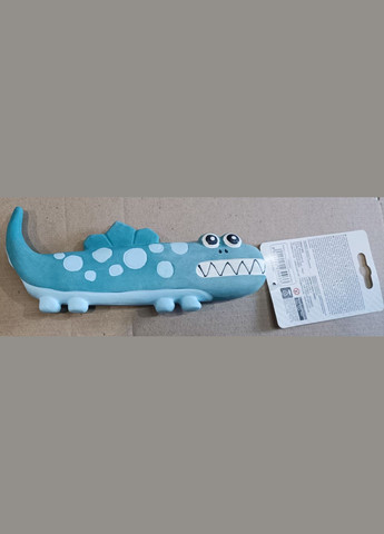 Іграшка для собак пищалка Крокодил латекс, блакитний 20 см, C6098003 Croci (280916474)