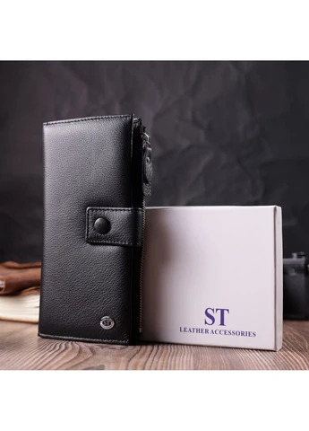 Жіночий шкіряний гаманець 9,5х19х2,5 см st leather (288048565)