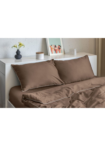 Комплект евро постельного белья с кантом HYGG (368830816)