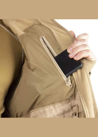 Куртка демісезонна Softshell Plus Coyote Mil-Tec (326508925)