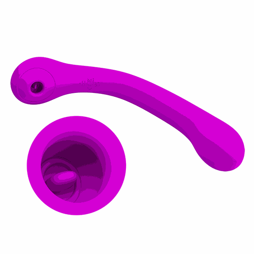 Вібратор - Pretty Love Alex Clitoral Sucking Vibrator Purple LyBaile (322535945)