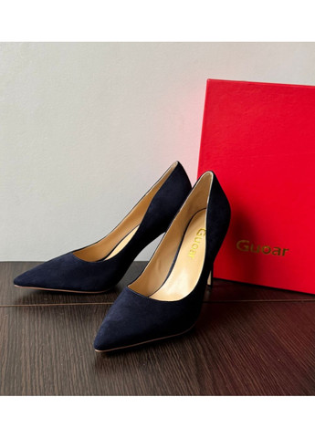 No Brand Жіночі туфлі замшеві вечірні, колір синій 10 см туфлі-човники синій з штучна замша, — літо (351394563)