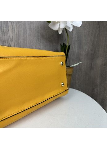 Жіноча сумочка на плече Кенгуру з екошкіри клітина світло-коричнева з блискавкою ProDobro (363136126)