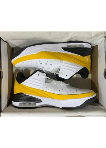 Комбіновані кросівки air max aura 5 shoes white/orange dz4353-701 всесезон Jordan