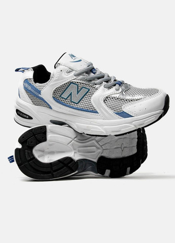 Жіночі кросівки White Steel Blue New Balance 530 білі демісезони (304287740)