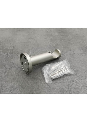 Карниз Дункан гладка штанга одинарний універсальний 25 мм 240 см Сатин Quadrum (352782903)