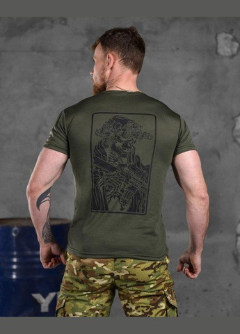 Тактична потовідвідна футболка Odin олива welcome ВТ6580 L No Brand (290416732)