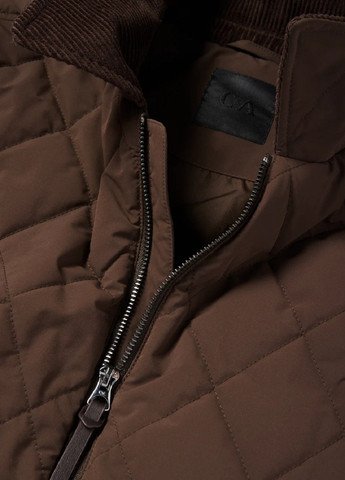 Темно-коричнева демісезонна куртка C&A