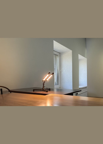 Настольная лампа Shooter с двойным LED-светильником, сенсорным управлением и дымом. MILITARY-STYLE Metaplant (346534983)