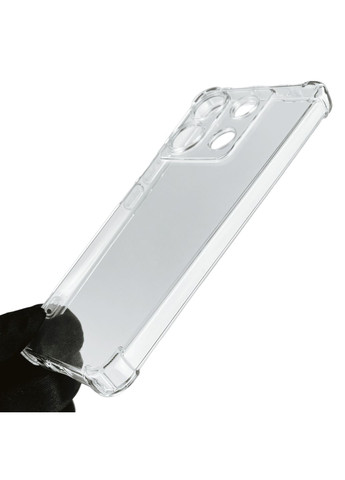 Чохол для Redmi Note 13 Pro 5G з бронь кутами вище екрана протиударний на сяомі редмі нот 13 про 5г прозорий Xiaomi (366021407)