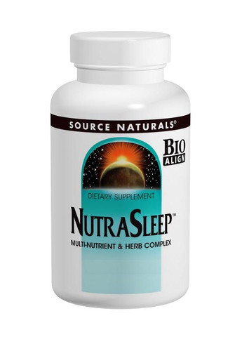 Комплекс для Здорового Сну, Nutra Sleep,, 100 таблеток Source Naturals (326055293)