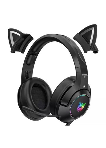 Наушники K9 Cat Ear 3.5mm Black Onikuma (297454144)