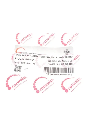 Шатун VW Golf IV/V/Passat/Caddy III 1.9 TDI 98-10 RWS3467 UA63 No Brand (354761135)