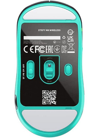 Миша Xtrfy M8, WL/USB-A, RGB, Cherry Xtrfy (362712670)