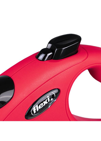 Поводок-рулетка New Classic для собак, с лентой, размер L 8 м/50 кг (красный) Flexi (362702246)