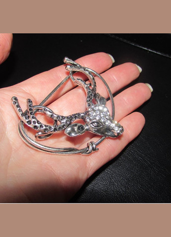 Винтажный стиль - модная массивная брошь олень, 1406 Fashion Jewelry (338431488)