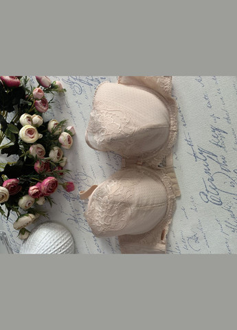 Бежевый бюстгальтер Lanny Mode с косточками