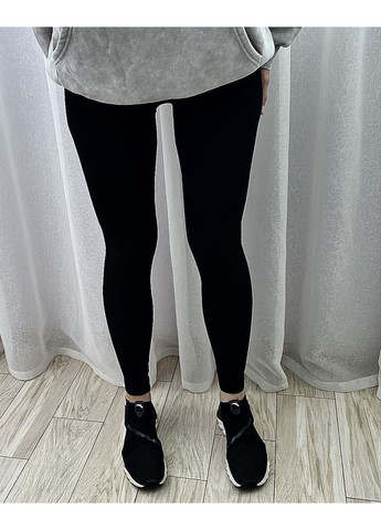 Черные бесшовные лосины на меху 😍 Luna