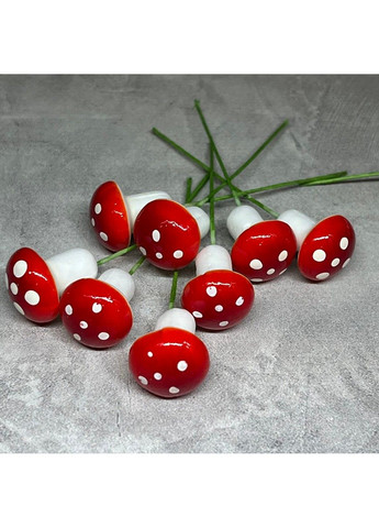 Декор на проволоке – Гриб (пенопласт) 1,6 см, 1 шт No Brand (323653653)