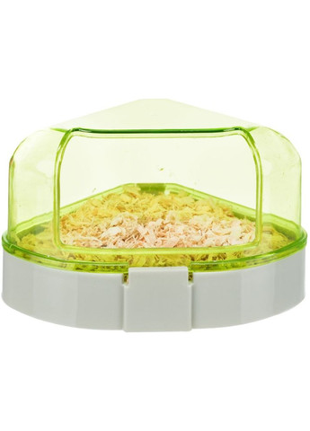 Туалет для гризунів кутовий з лопаткою пластиковий 14x8x11 см Trixie (362702742)