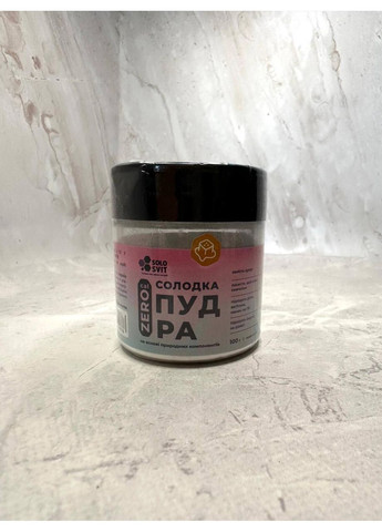 Сладкая пудра 0 калорий SOLOSVIT со вкусом карамели, 100 г No Brand (365873869)