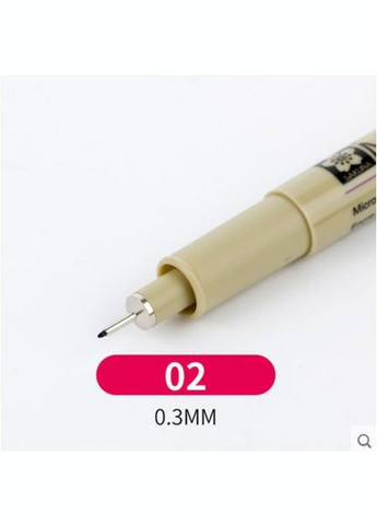 Линер Pigma Micron (0.2), 0,3 мм Sakura (322504087)