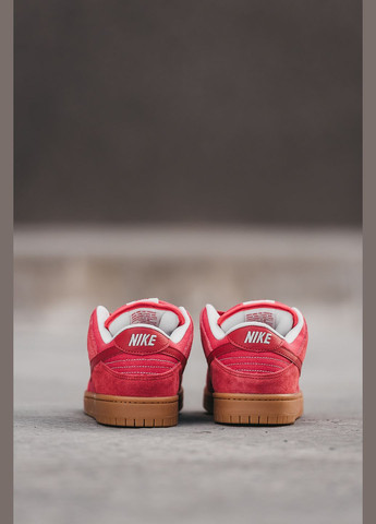 Красные демисезонные кроссовки мужские nike sb dunk low red | найк сб данк низкие красные красные No Brand