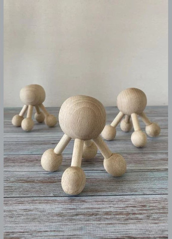 Массажер Молекула ручной деревянный-личный массажист дома и в пути+подарок No Brand (338433300)