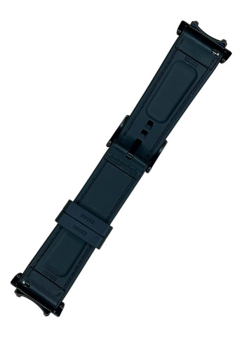 Ремешок Leather Silicone для часов Xiaomi Amazfit T-Rex 3 (W2323GL2N) – Black Primolux (332994246)