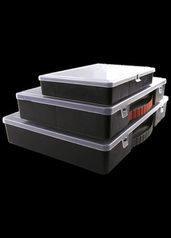 Органайзер 204×141×34 мм чорний Кріон (365878123)