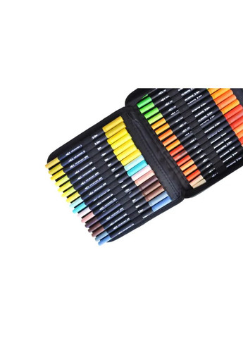 Набір акварельних маркерів з пензликом Color Pencil у асортименті DW-100 No Brand Кнц5600 (370652784)