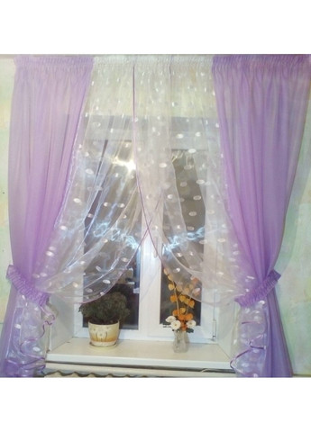 Кухонна завіска "Мері" Бузкова. No Brand (372133993)